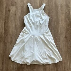 lululemon athletica White Athletic Fit-and-Flare Dress